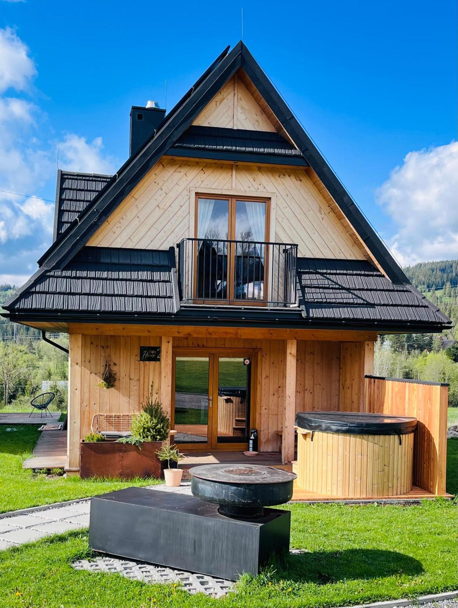 Domki Fox House Z Jacuzzi Elektrycznym Na Wylacznosc Косцелиско Экстерьер фото
